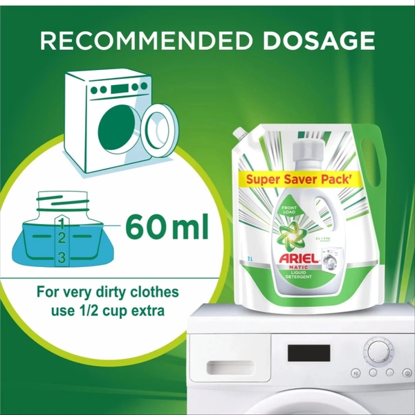 Areal Matic Front Load Liquid  - 10AM-08PM, 100ML
