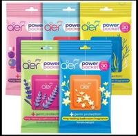 Power Packet - Bathroom Air Fiagrance, Assorted  - 10AM-08PM, 10Gram (5packet)