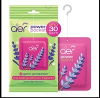 Power Packet - Bathroom Air Fiagrance, Assorted  - 10AM-08PM, 10Gram (5packet)