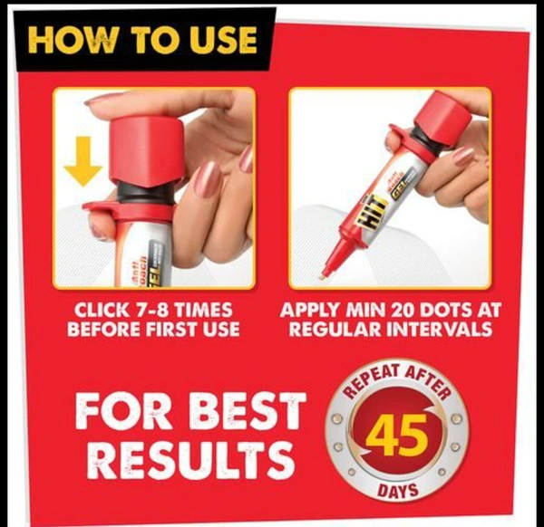 Anti-Roach Gel-cockroch Killer - 10AM-08PM, 20Gram