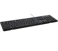 Dell KB216 Wired Multimedia USB Keyboard with Super Quite Plunger Keys with Spill-Resistant – Black - 10AM-08PM