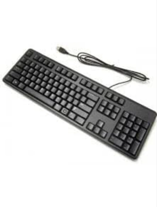 Dell KB216 Wired Multimedia USB Keyboard with Super Quite Plunger Keys with Spill-Resistant – Black - 10AM-08PM