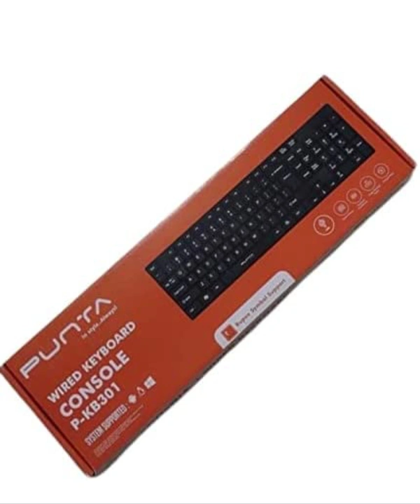 Punta P-KB301 Wired Console USB Standard Keyboard - 10AM-08PM