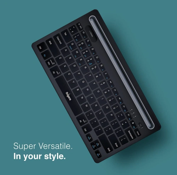 iClever Wireless Keyboard, Bluetooth Keyboard for Mac, Multi Device Easy-Switch for Upto 3 Devices,Silent, Compact Slim Keyboard for Windows Laptop, Apple, iMac, Desktop, PC,Black - 10AM-08PM
