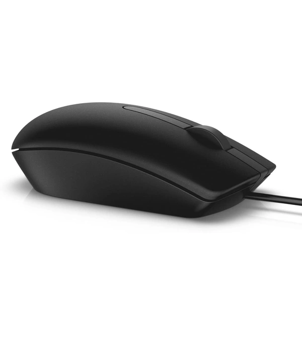 Dell MS116 1000Dpi USB Wired Optical Mouse, Led Tracking, Scrolling Wheel, Plug and Play - 10AM- 08PM