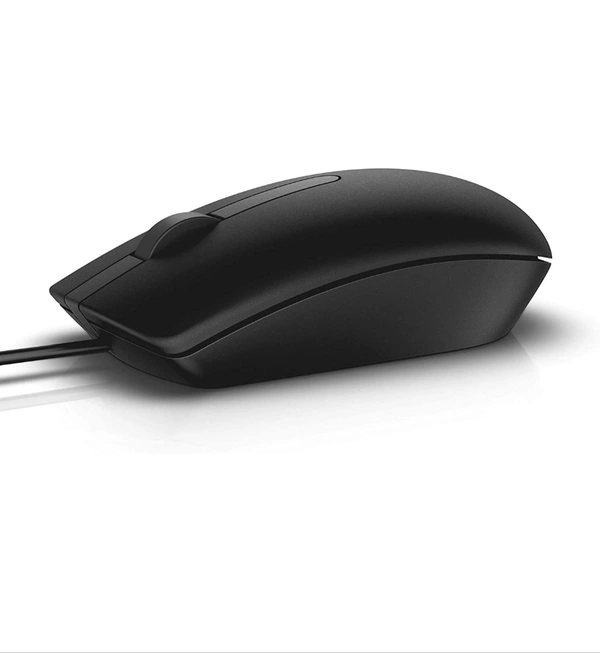 Dell MS116 1000Dpi USB Wired Optical Mouse, Led Tracking, Scrolling Wheel, Plug and Play - 10AM- 08PM