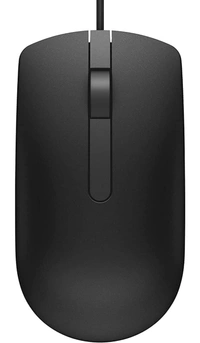 Dell MS116 1000Dpi USB Wired Optical Mouse, Led Tracking, Scrolling Wheel, Plug and Play - 10AM- 08PM