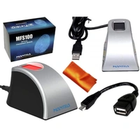 Yukonics-Mantra MFS100 Biometric C-Type Fingerprint Scanner with RD Services - 10AM-08PM