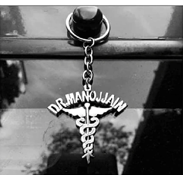 Brand: YAM ARTS 8YAM ARTS Personalized / Customized Doctor Single Name Brass Keychain / Necklace With Ur name Or Love One Name With 24k Gold Plating And lazer Engraved Finish - Delivery Upto 7 To 8 Days