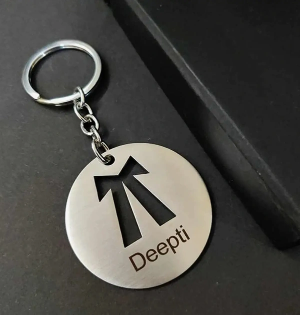 GENESIS ARTS CUSTOMISED SS ADVOCATE ENGRAVED KEYCHAIN for PERSONAL USE, GIFT PURPOSE - Delivery Upto 7 To 8 Days