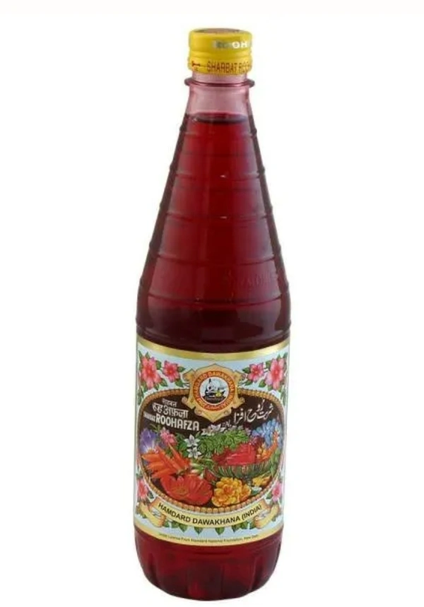 Hamdard Rooh Afza Rose Sharbat 750 ml