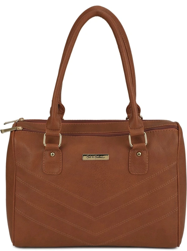 Women Tan Hand Held Bag - Regular Size