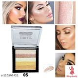 SHILLS Professional Highlighters applied to entire face with or before foundation - 03