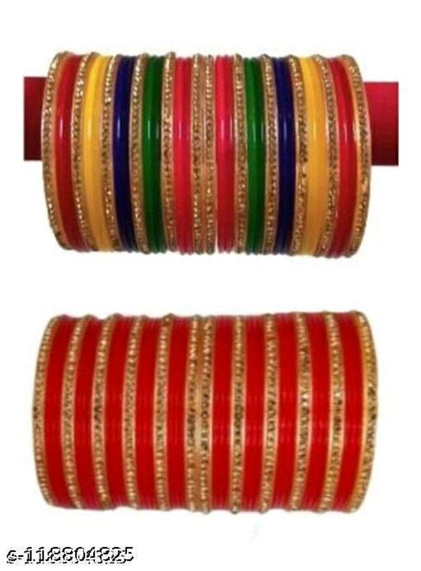 GST Multicolor And Red Bracelet & Bangles - 2.8