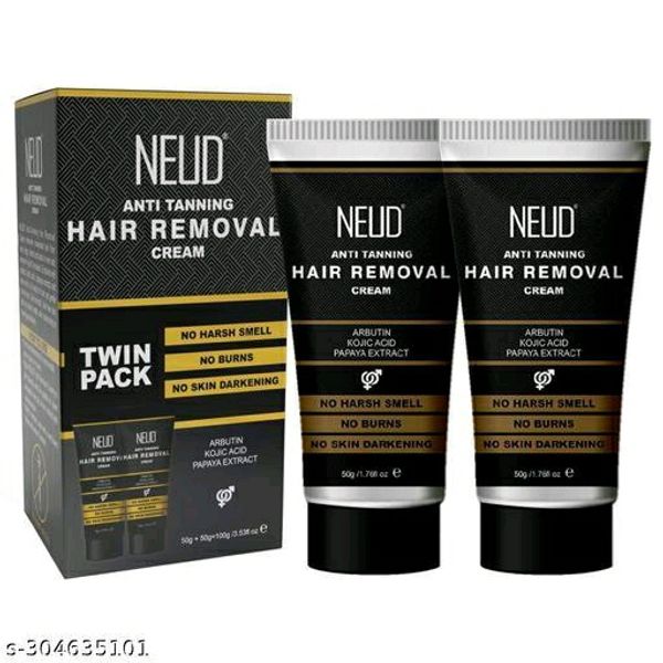 Neud Anti-Taning Hair Removal Cream For Arms, Legs And Back