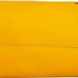 Handbag Shoulder Bag Croc Pattern - Mustard
