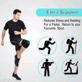 AccuSure Orthopedic Pain Relief Bamboo Yarn Knee Support Cap - Collection 2