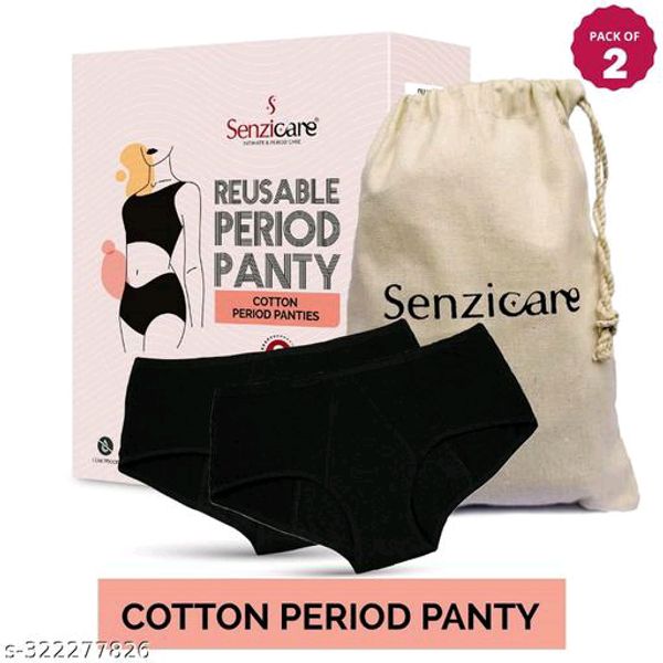 Senzicare Reusable Leak Proof Menstrual Period Panty - S