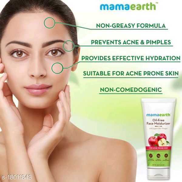 Mamaearth Oil-free Moisturizer With Apple Cider Vinegar For Acne Prone Skin - 80ml