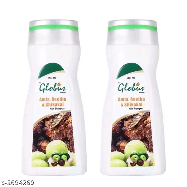 Globus Hair Care Shampoo- 200ml - Pack Of 2