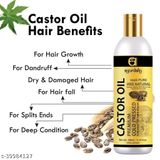 Ayurdaily Cold Pressed Castor Oil 200 ml - Pack Of 2