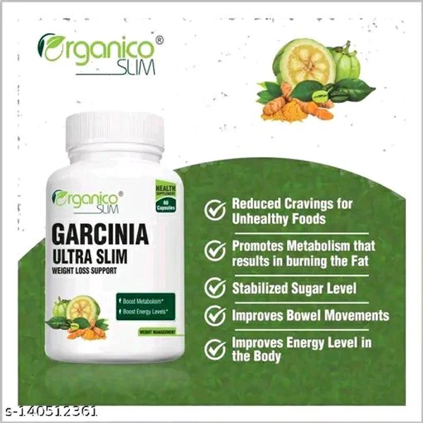 Organicoslim Garcinia Ultra Slim - 60 Capsules 