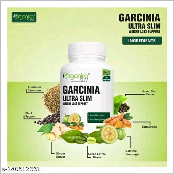 Organicoslim Garcinia Ultra Slim - 60 Capsules 