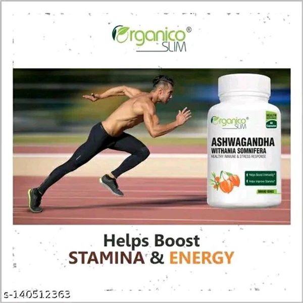 Organicoslim Ashwagandha Extract - 60 Capsules