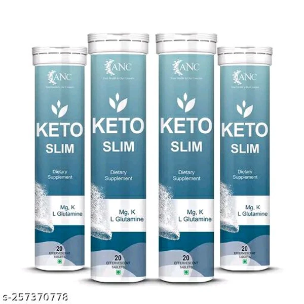 ANC Keto Slim For Weight Loss With Effervescent Tablets - Pack Of 4