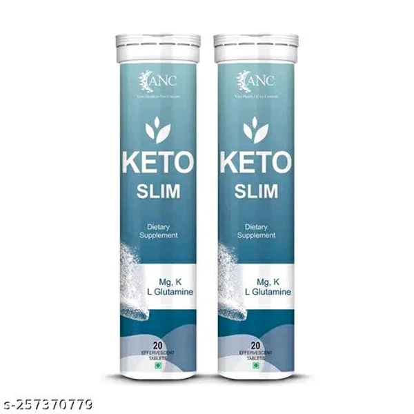 ANC Keto Slim For Weight Loss With Effervescent Tablets - Pack Of 2