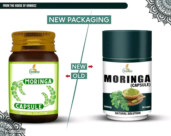 GRINBIZZ Moringa Capsule 