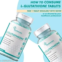 Herbal Max Glutathione Tablet For Skin Whitening 120 Tablets - Pack Of 2
