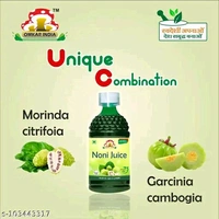 Omkar India Noni Juice - Pack Of 3 Bottles, Each 1000ml