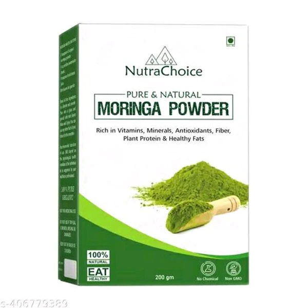 NutraChoice Organic Moringa Leaf Powder For Weight Loss