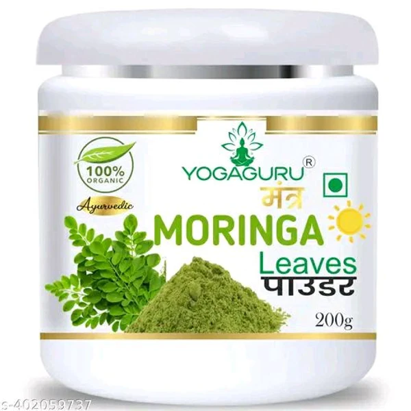 Yogaguru Mantr Pure Moringa Powder For Weight Loss 200g