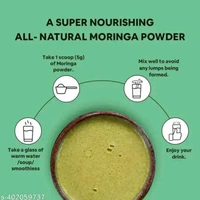 Yogaguru Mantr Pure Moringa Powder For Weight Loss 200g