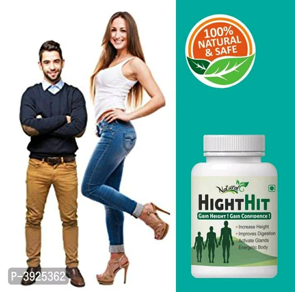 Natural Height Hit Herbal Capsules For Increase Height