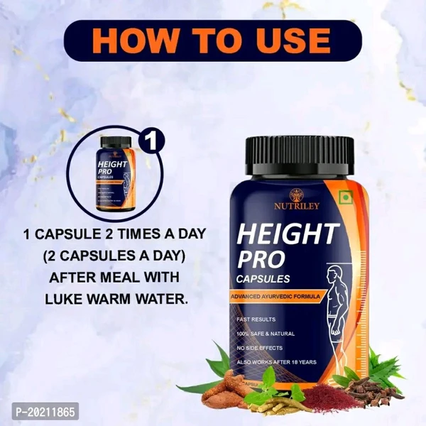 Nutriley Height Pro Capsule - 60 Capsules