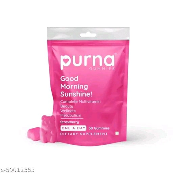 Purna Gummies Multivitamin Strawberry