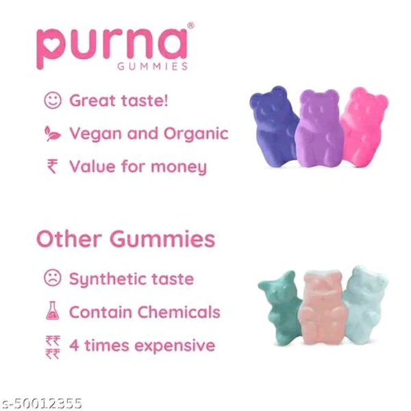 Purna Gummies Multivitamin Strawberry