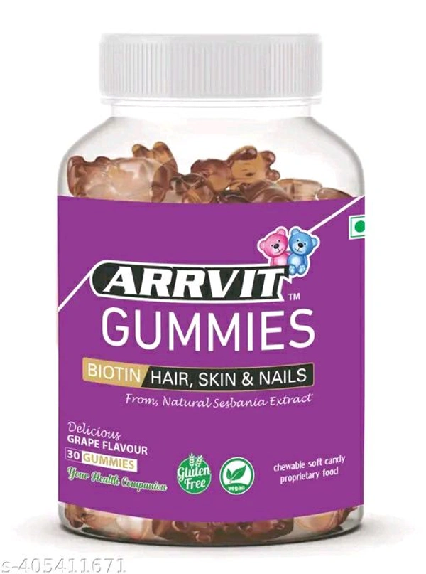 Arrvit Natural  Biotin Gummies