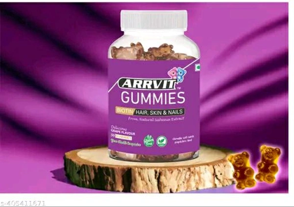 Arrvit Natural  Biotin Gummies