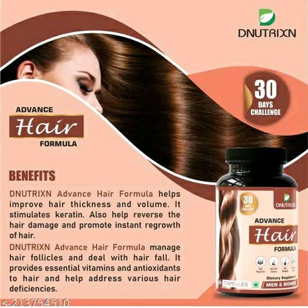 DNUTRIXN Advance Hair Formula - 30 Capsules