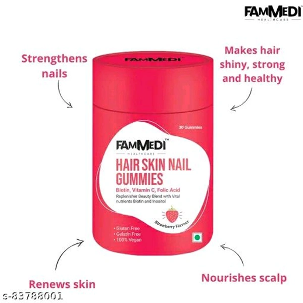 Fammedi Hair, Skin And Nail Gummies