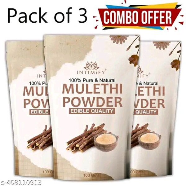 INTIMIFY Liquorice Powder - Pack Of 3