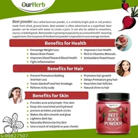 OurHerb Pure And Natural Beetroot Powder 200g