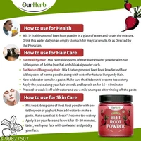 OurHerb Pure And Natural Beetroot Powder 200g