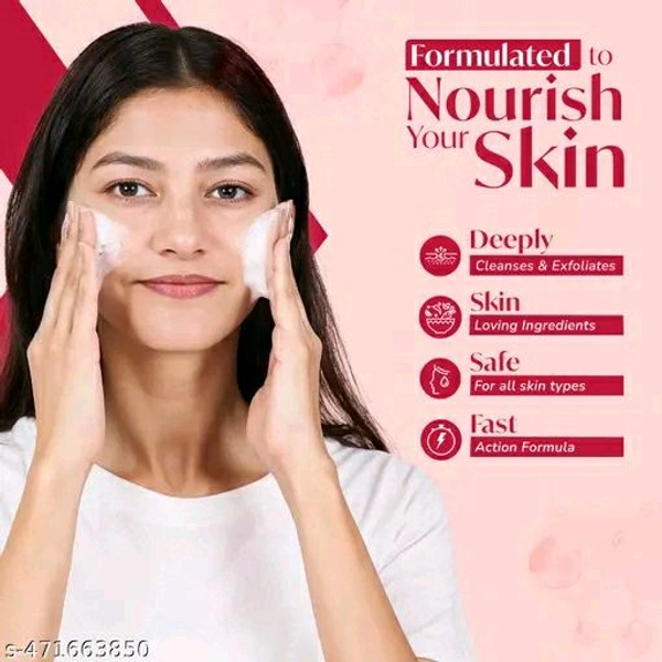 Meglow Skin Brightening & Luminous Face Wash 70g