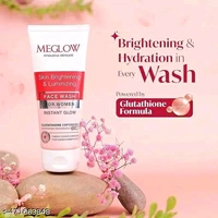 Meglow Skin Brightening & Luminous Face Wash 70g