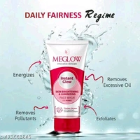 Meglow Skin Brightening & Luminous Face Wash - Pack Of 3
